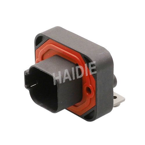 6 Pin Male Automotive PCB Wire Harness Konektor DT13-6PB