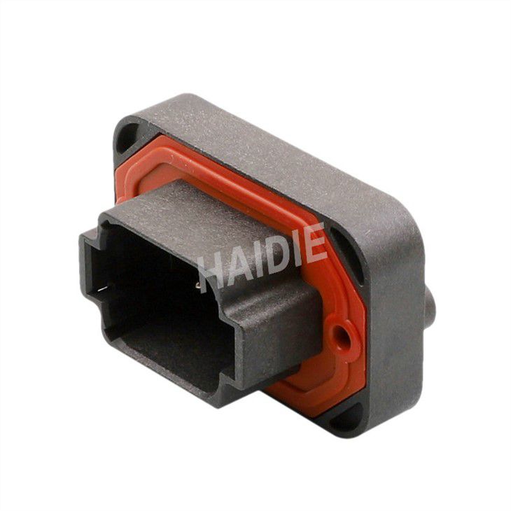 8 Pin DT15-8PB Male Automotive Electrical Wiring Pcb Connector