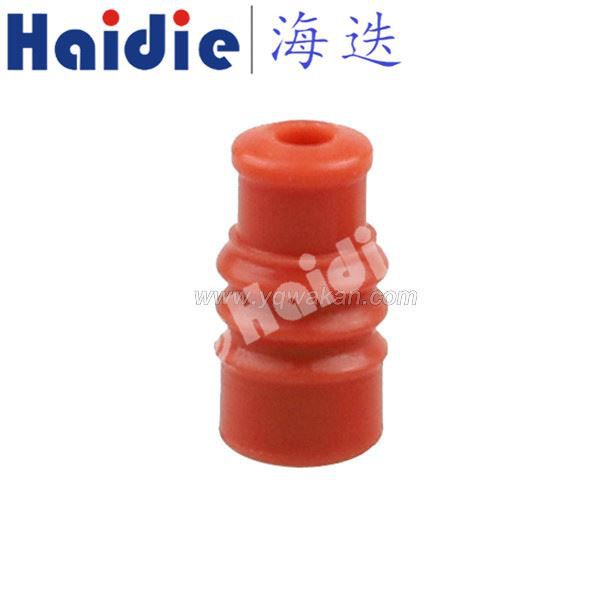 Red Silicone Rubber Cable Wire Harness Seals 7165-0547