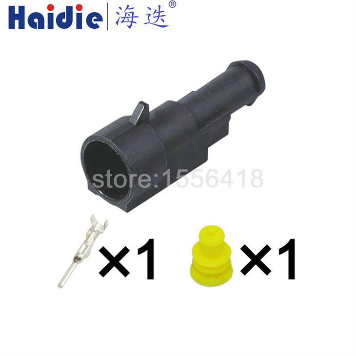 Maliit na Electrical Wire Connector Crimp Ped Pbt Female Gf25 Automotive Terminal Connector 282103-1