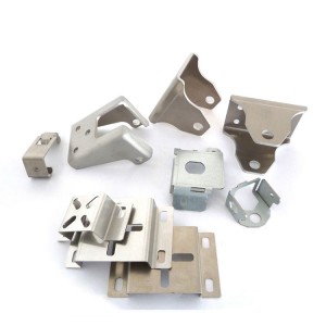 OEM Agordita Lado-Fabricado Fabrikisto Aluminio Neoksidebla Ŝtalo Stamping Bending Partoj