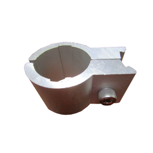 Parallel circular pipe buckle joint aluminum tube connector