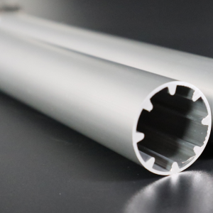 Roller ọpa yika aluminiomu tube aluminiomu alloy si apakan tube