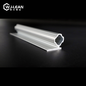 19 siri Anozied aluminium aloi profil tiub mengekalkan kelebihan aluminium tiub tanpa lemak