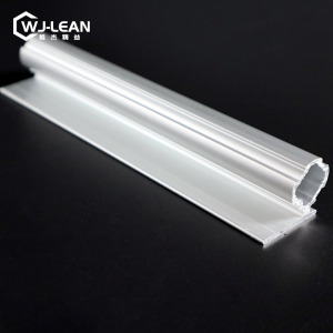 19 series Anozied aluminium alloy profile tube retain edge aluminium lean tube