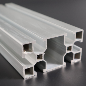 Pabrik supplier langsung standar International 4080 t-slot profil extrusion aluminium