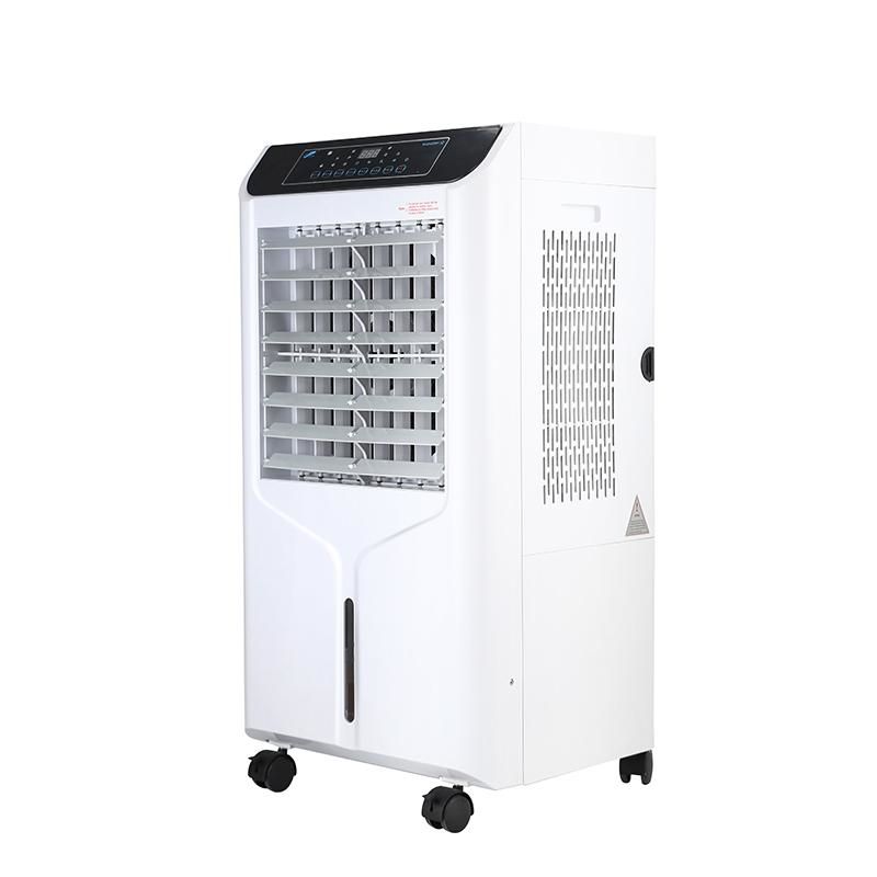 42L Air Cooler Komersial kanggo Supermarket Water Air Cooler Price karo 4pcs Cooling Pads