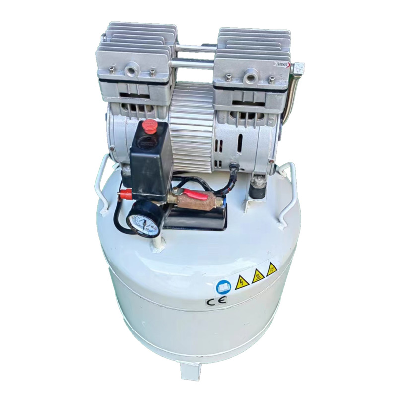 I-Dental Electric Oil-Free Air Compressor WJ750-10A25/A Isithombe Esifakiwe