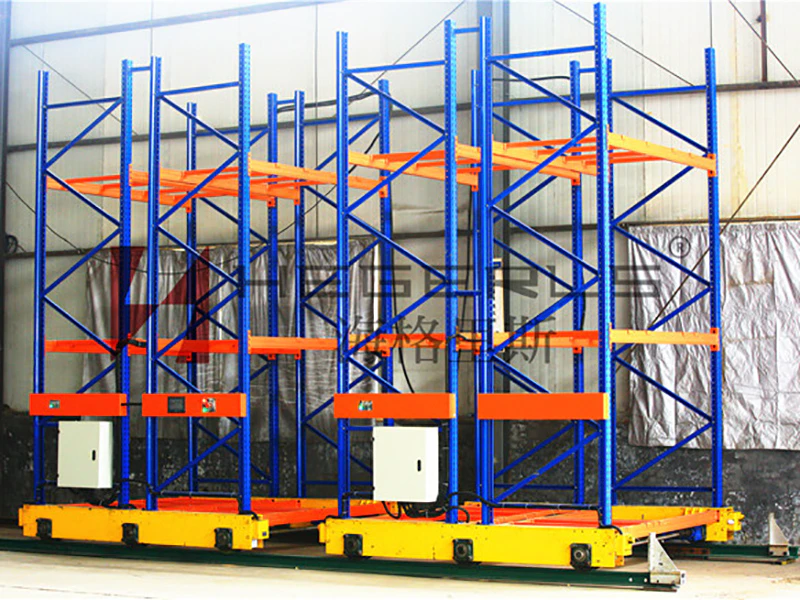 i-china factory electronic mobile pallet racking system ene-100% ekhethiwe