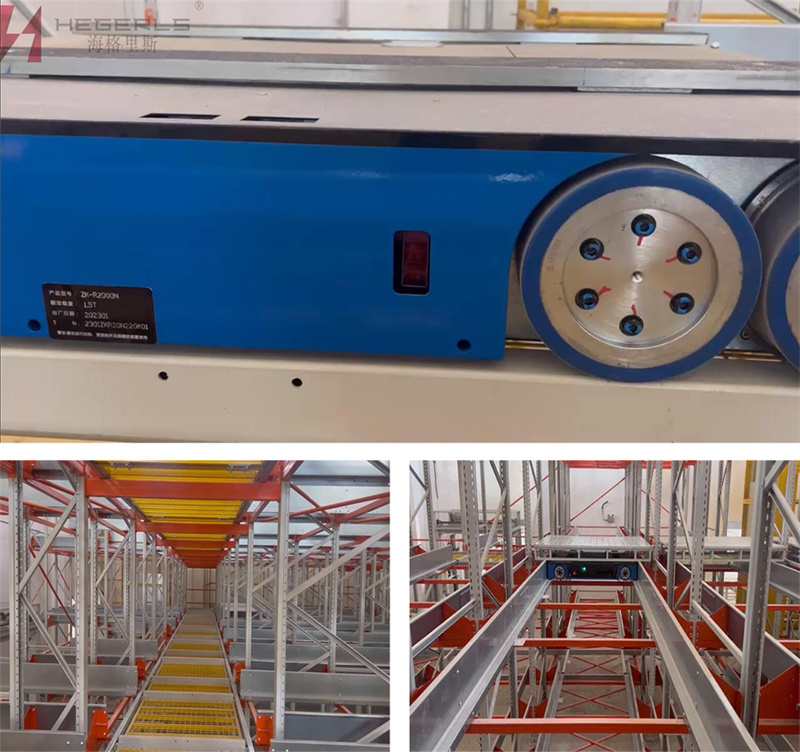 Intelligent Automatic Handling Equipment Four Way Shuttle AGV | Hagrid HEGERLS Pallet Type Four Way Shuttle What are the core points?