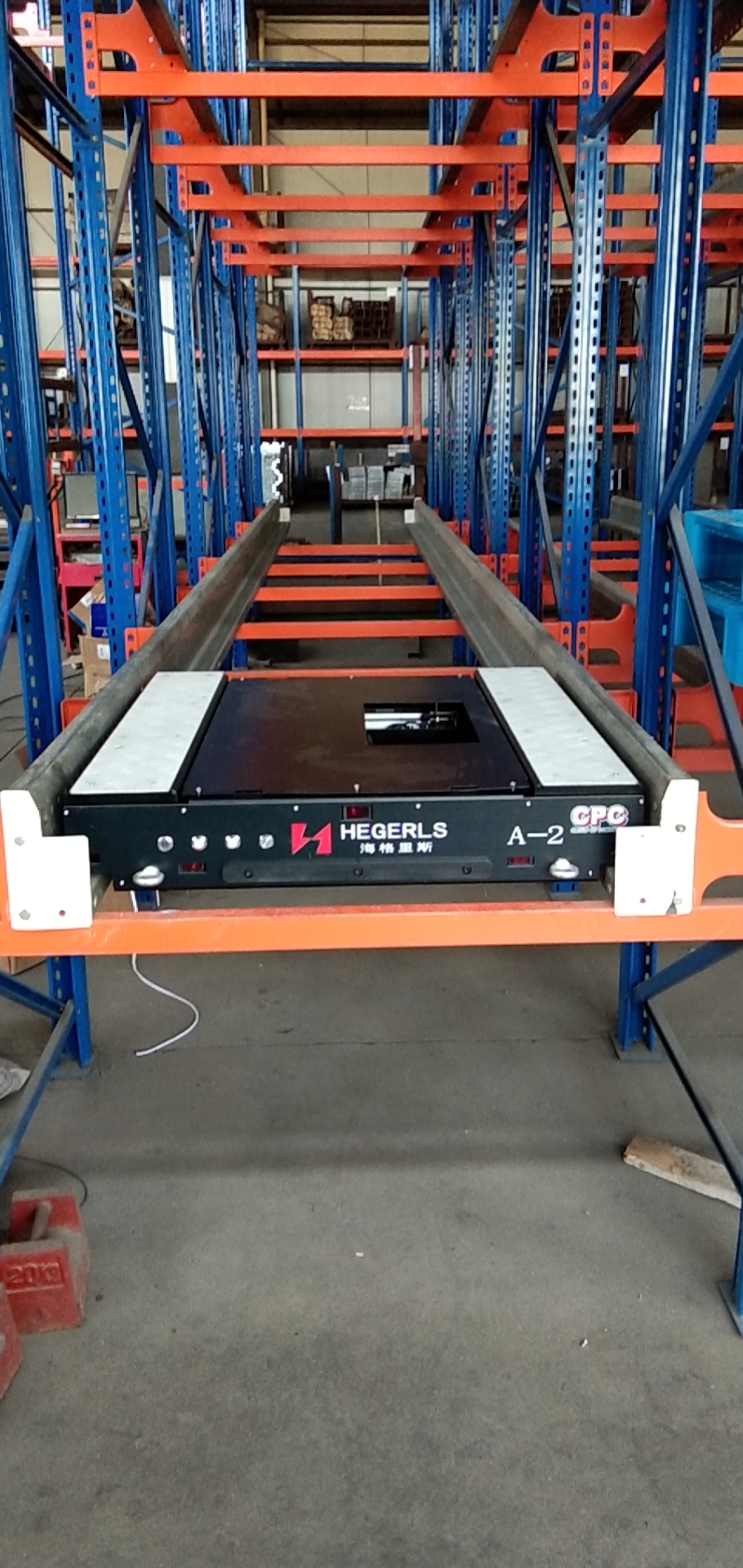 High Density Warehouse Storage Radio Shuttle Pallet car runner car for semi and full automatic warehouse