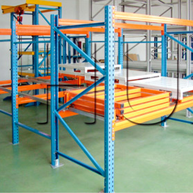 Sistema di scaffali per pallets push back di fabbrica di Cina per FILO