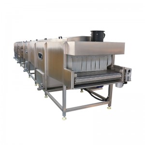 Novos produtos quentes China Máquina de pasteurización de zume de aceiro inoxidable tipo pulverizador/pasteurizador de túnel de cervexa