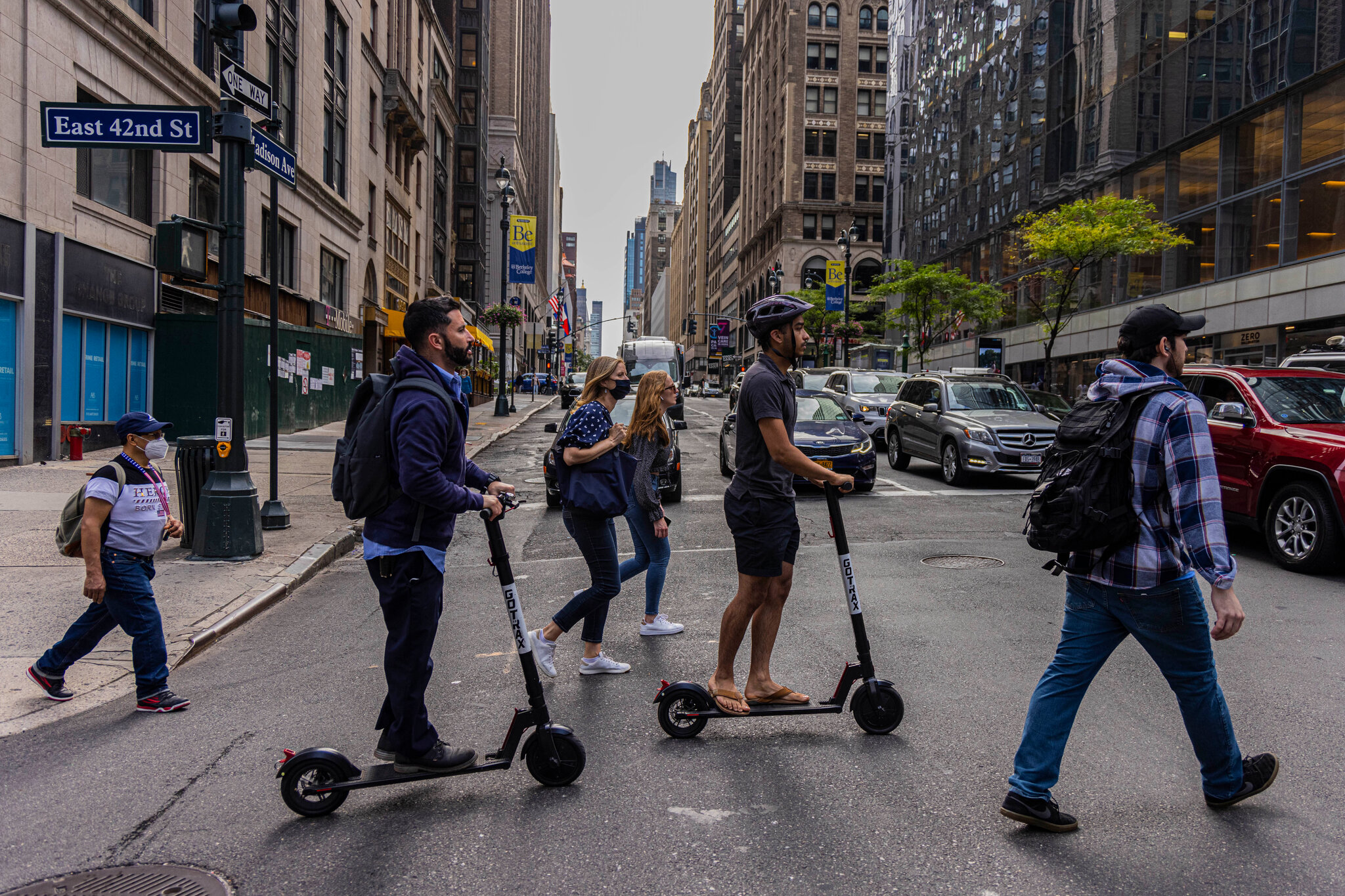 Нью-Йорк электр скутерлеріне ғашық болды