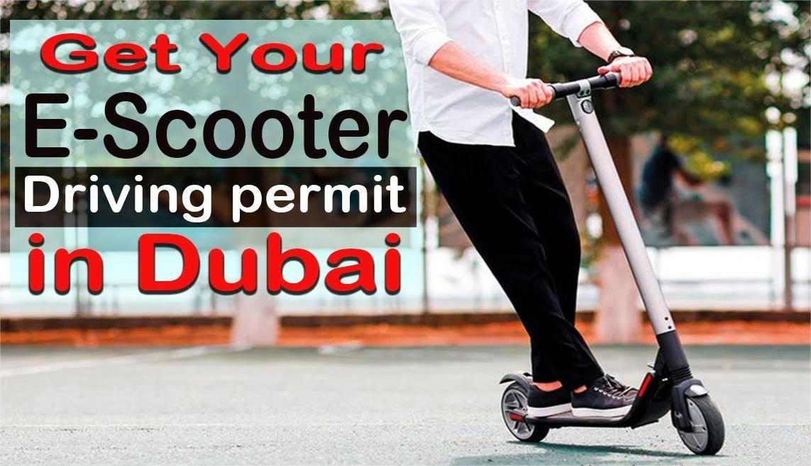 Za vožnju električnog skutera u Dubaiju bit će potrebna vozačka dozvola