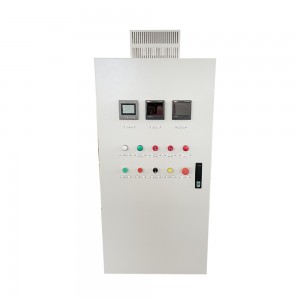 Armario de control para calentador eléctrico industrial.