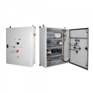 Control cabinet for air duct heater