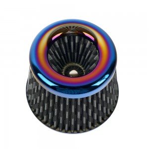 Universal JDM style culture Car Filter Air Vehicle Modified High Flow Mesh Cone Air Intake filters