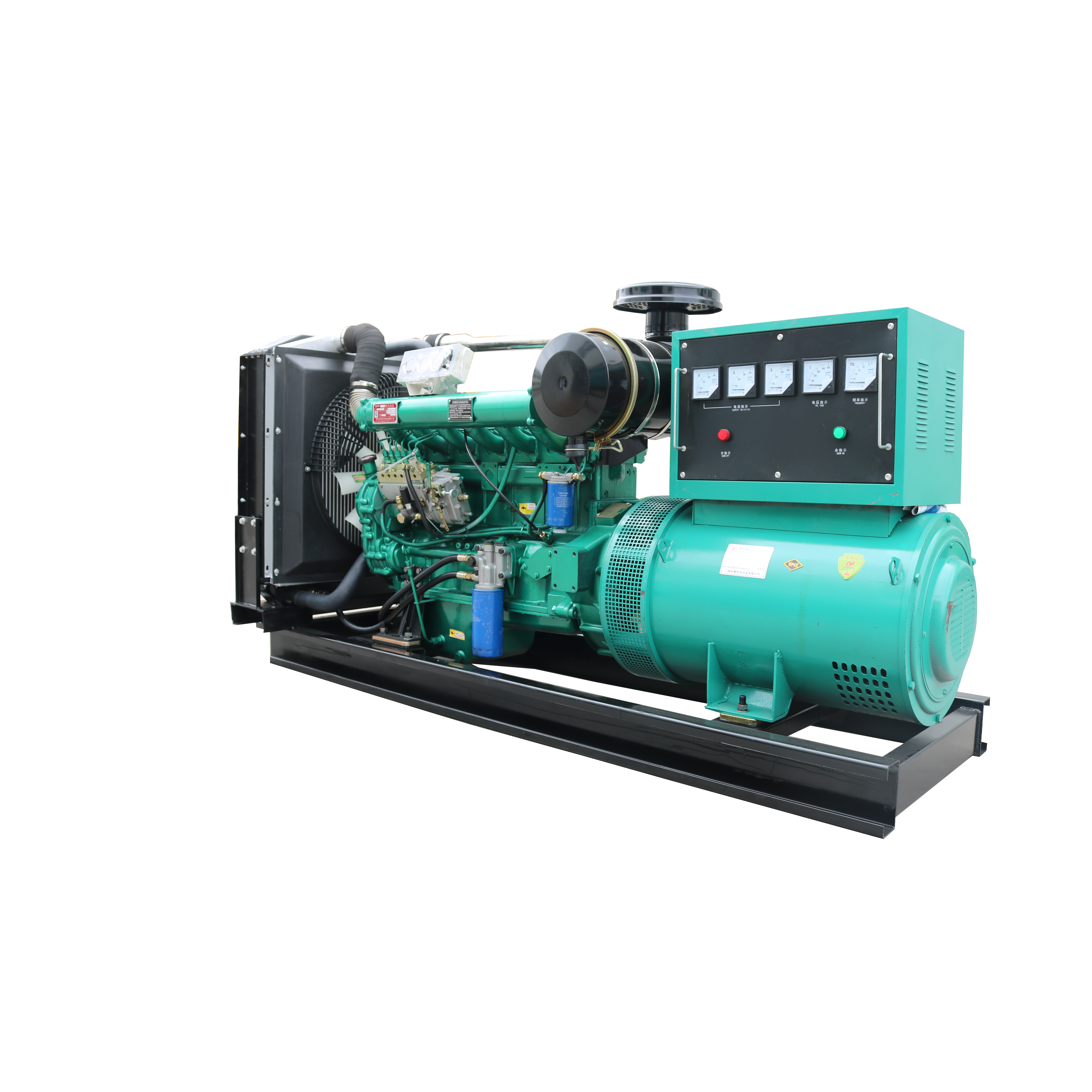 Параметри технічної специфікації дизель-генераторної установки серії 150 кВт Представлене зображення