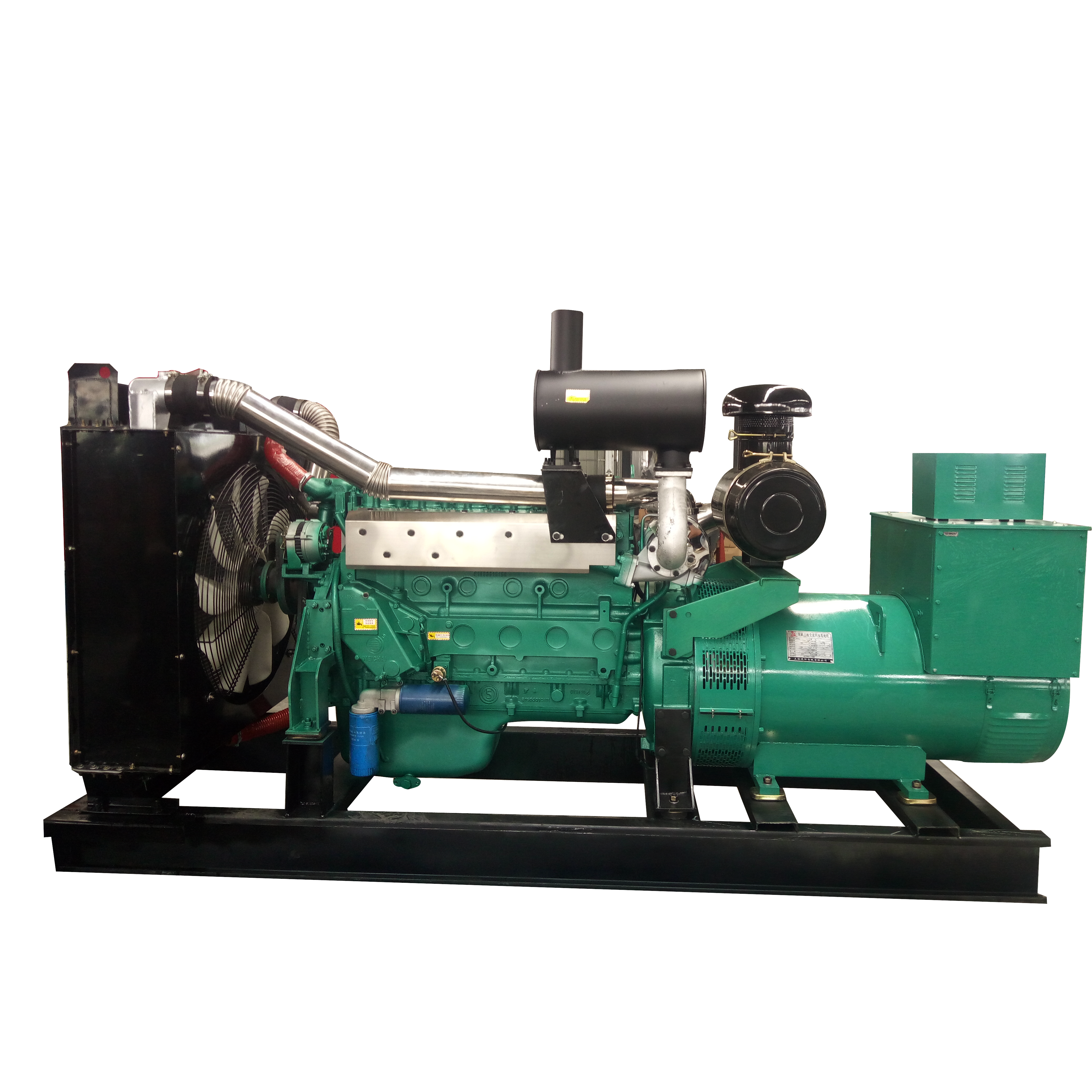 400kw dieselgenerator för industrianvändning generatorvattenkylning Utvald bild