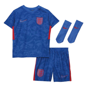 England Kid’s Soccer Jersey Away Whole Kit (Shirt+Short+Socks) 2021