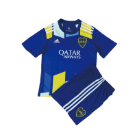 Boca Juniors Kid’s Soccer Jersey Fourth Away Kit (Jersey+Shorts) 2021/22