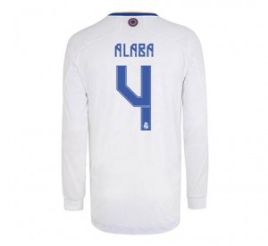 Real Madrid Soccer Jersey long sleeve Home  Replica 21/22