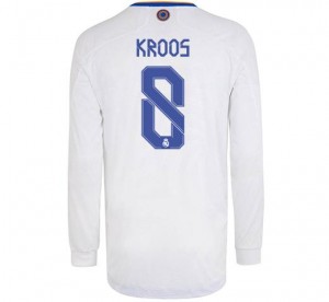 Real Madrid Soccer Jersey long sleeve Home  Replica 21/22
