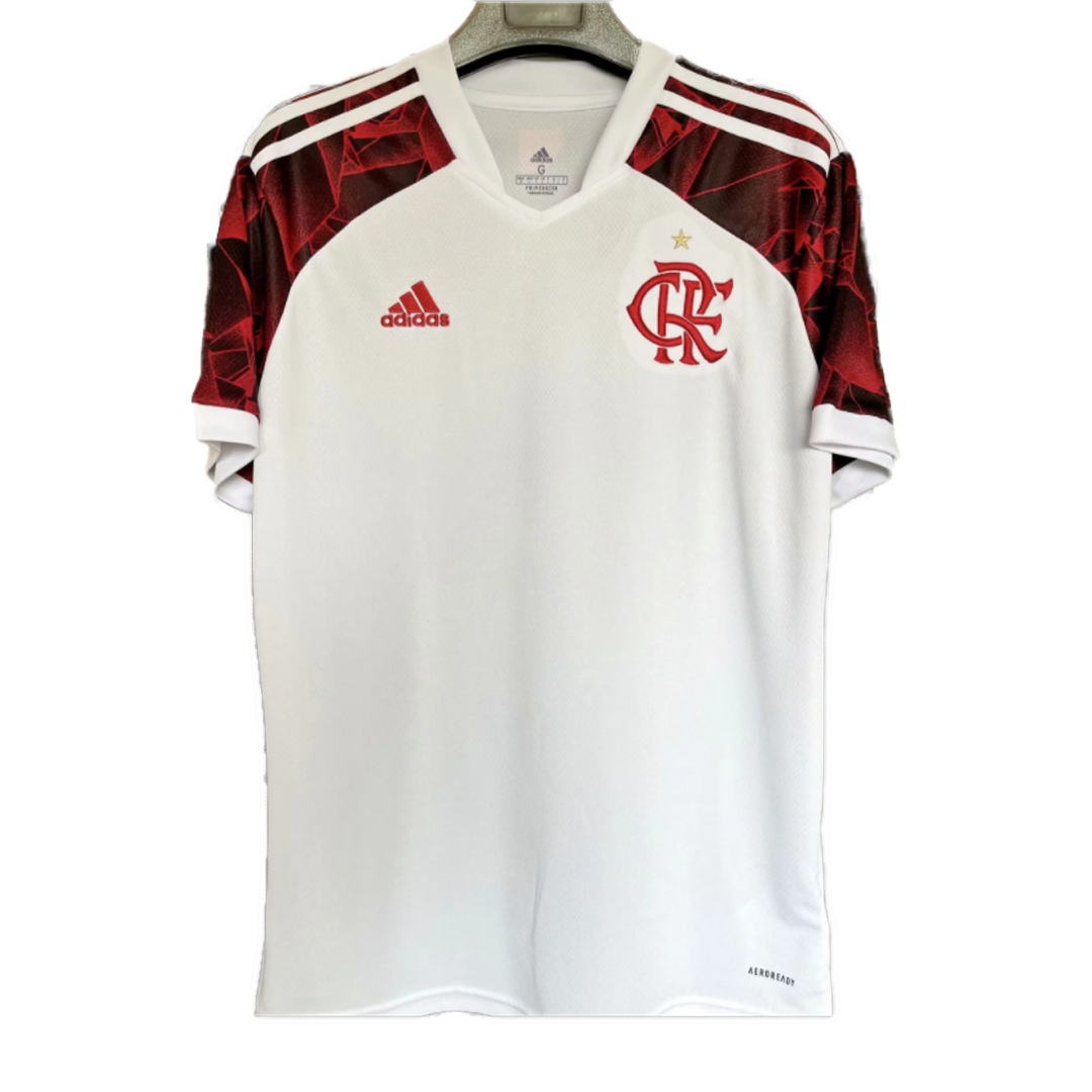 CR Flamengo Soccer Jersey Away Player Version Replica 2021/22