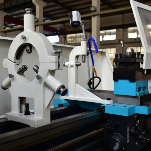 WOJIE Máquina de torno de alta resistencia de 5 metros CS6266 Torno manual convencional de 105 mm de precio más bajo