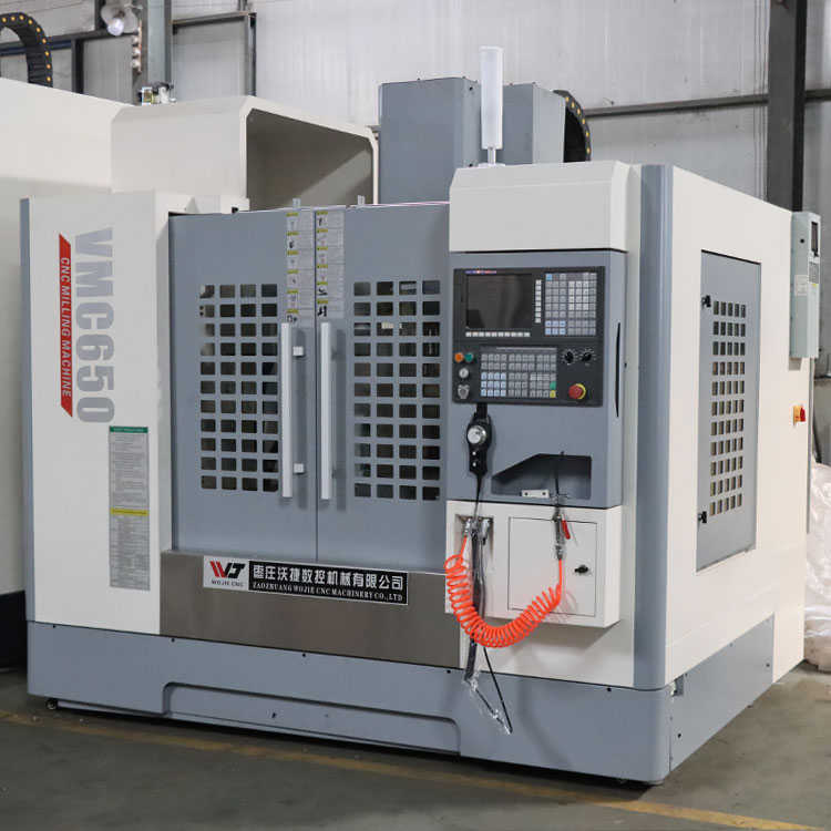 WOJIE Best Quality CNC Machining Center VMC650 Cum Taiwan Spindle Factory Price Featured Image