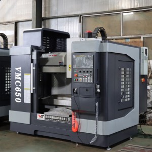 WOJIE Best Quality CNC Machining Center VMC650 Mei Taiwan Spindle Factory Priis