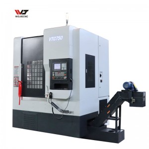 Tekerlek Kesme CNC Torna VTC500 Çin Dikey Alaşımlı Tekerlek Yapma Makinesi