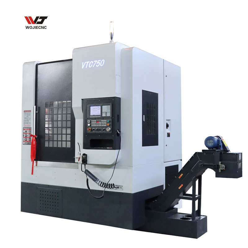 Máquina de torno vertical CNC de alta velocidade VTC500 Imaxe destacada