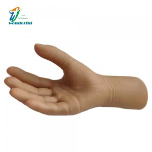Ang medikal nga grado nga goma mubo nga electrical hand prosthetic silicone cover