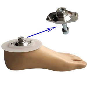 Nový štýl Factory Direct diely umelých protetických končatín Sach Foot Adapter