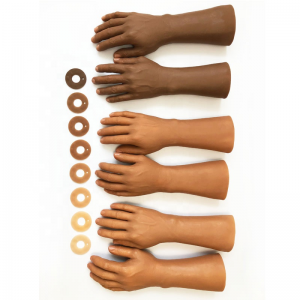 Dolgulu protez güzellik silikon eldivenleri