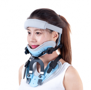 Medizinische Nackenstütze Halsband Unterstützung für zervikale Nackentraktionsgeräte