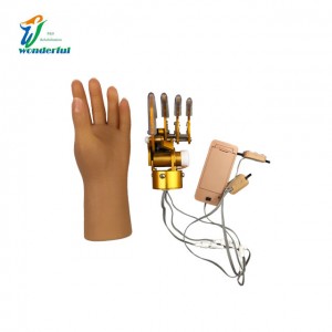 Çocukların ön kolu için tek serbestlik derecesine sahip miyoelektrik kontrol protezi