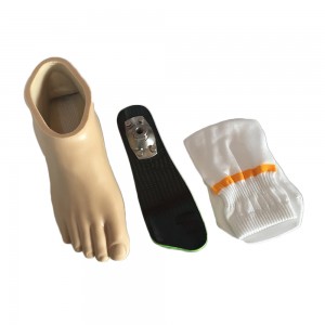 Koarting gruthannel Sina Prosthetic Leg Foot Carbon Foot Keunstmjittige ledematen Syme Carbon Fiber Prosthetic Foot