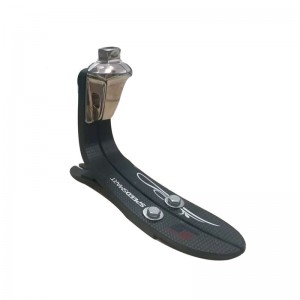 Kaki Prosthetic High Ankle Carbon Fiber Elastic Foot karo adaptor TI