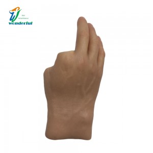 Armprotese skreddersydd kosmetisk silikonprotesehånd