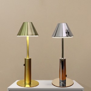 Modern table light metal wireless table lamp|Rechargeable LED Table Lamp