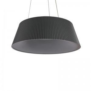 Lampe suspendue nordique en métal gris LED, luminaire décoratif d'intérieur