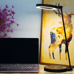 LED Desk Lamp Wireless Charger 5 Dimmable Level Touch Eye Protection Desk Lamp