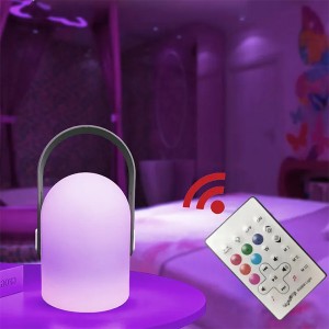 ON-OFF Switch RGB LED Rechargeable Table Lamp-IP44 Style