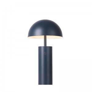 Lâmpada de mesa recarregável com dimmer de toque LED para restaurante