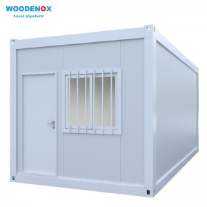 Casa di Container Flat Pack WNX221010 Container Standard 20ft Per Edificiu Uffiziu