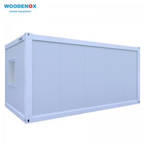 Flat Pack Container House WNX221010 ធុងស្តង់ដារ 20ft សម្រាប់អគារការិយាល័យ