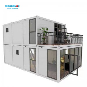 Moderne montažne kuće za prodaju WFPH30 – dvoetažna ravna kuća od kontejnera